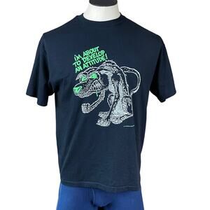 Vintage Develop An Attitude Hanes T-Shirt size L